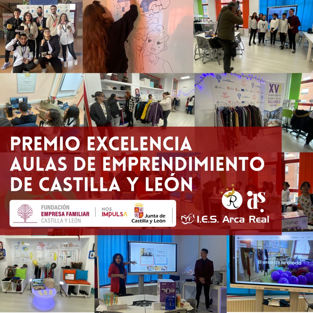 Nuestro Proyecto, ganador del Premio Excelencia Aulas de Emprendimiento de Castilla y León 2024